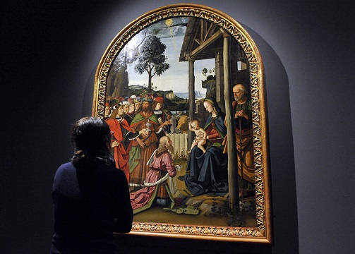 L'Adorazione dei Magi del Perugino