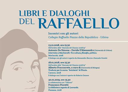 Urbino, libri e dialoghi del Raffaello