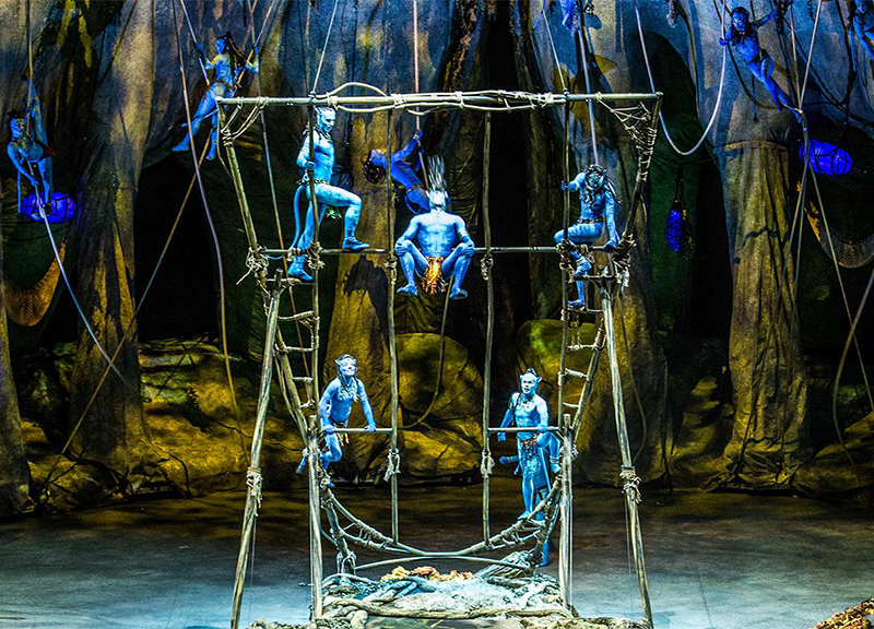 Cirque du Soleil toruk show highlights ape 4