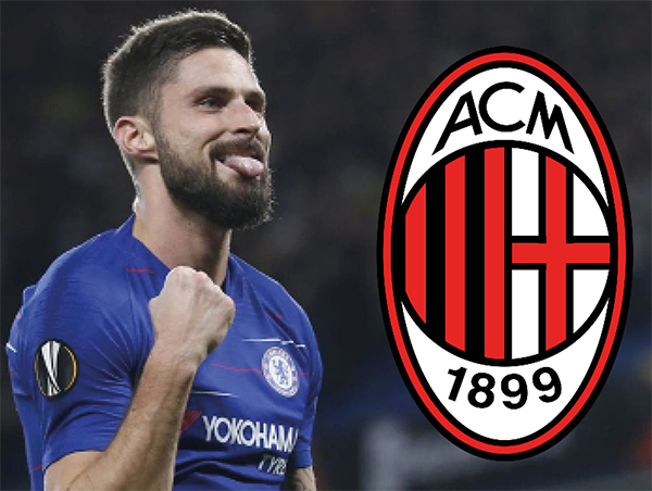 GIROUD – Il centravanti campione del mondo da ragazzo si ispirava a Shevchenko e seguiva il nostro campionato simpatizzando per il Milan, ma nessuna squadra italiana lo ha mai cercato seriamente. (foto: Sky Sport)