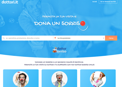 Dottori.it annuncia un progetto speciale a favore della clownterapia