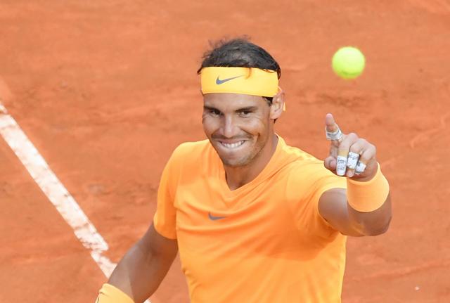 Rafa Nadal (foto Lapresse)