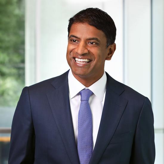 Vas Narasimhan, CEO di Novartis