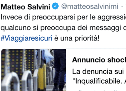 Annuncio choc sul treno. Salvini: capotreno non va licenziata