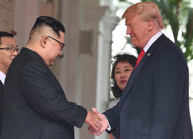 Singapore incontro Donald Trump Nord Corea Kim Jong un ape 14
