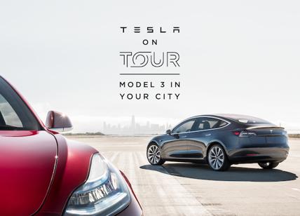 Tesla: tour italiano per la Model 3, prezzi da 56.400 euro