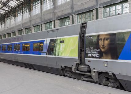 Milano e Leonardo 500: Tgv personalizzato tra Italia e Francia nel 2019. FOTO