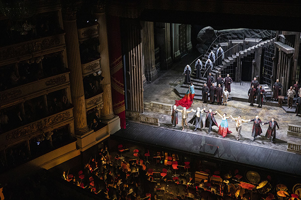 Prima alla Scala: la Tosca (© Teatro alla Scala / Brescia - Amisano)