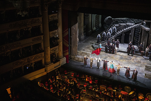 Prima alla Scala: la Tosca (© Teatro alla Scala / Brescia - Amisano)