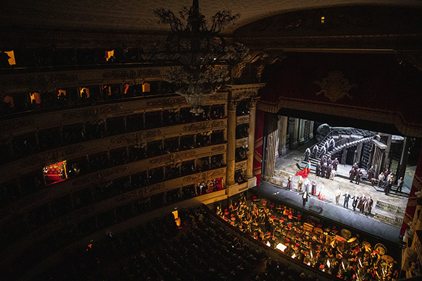 Prima alla Scala: la Tosca (© Teatro alla Scala / Brescia - Amisano)