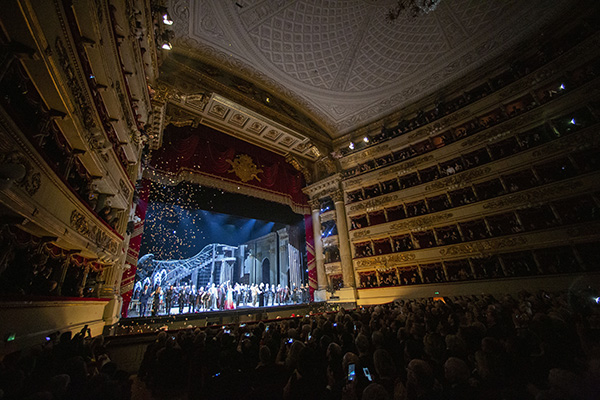 Prima alla Scala: la Tosca (© Teatro alla Scala / Brescia - Amisano)