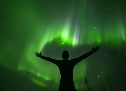 Norvegia, le immagini mozzafiato dell'aurora boreale alle Isole Lofoten