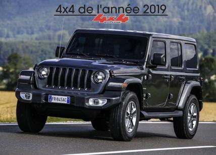 Jeep Wrangler è "4x4 de l’Année 2019"