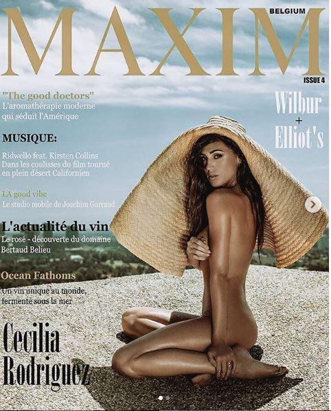 CECILIA RODRIGUEZ NUDA MAXIM BELGIO