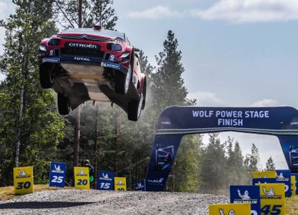 WRC, La Citroen C3 di Lappi- Ferm termina il Rally di Finlandia sul podio