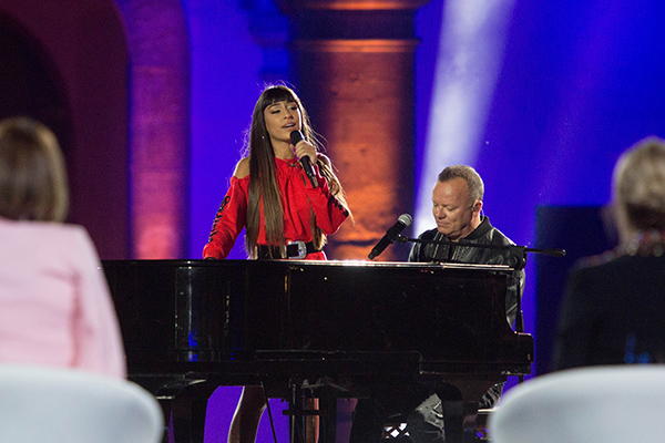 Gigi D'Alessio e Carmen Pierri