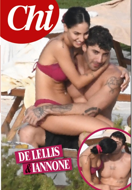 IANNONE E GIULIA DE LELLIS (Copertina Chi)