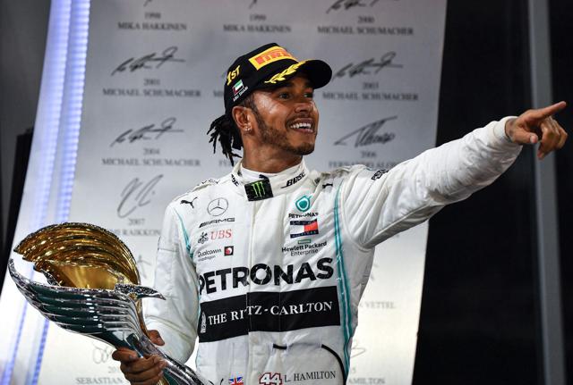 LEWIS HAMILTON (foto Lapresse)