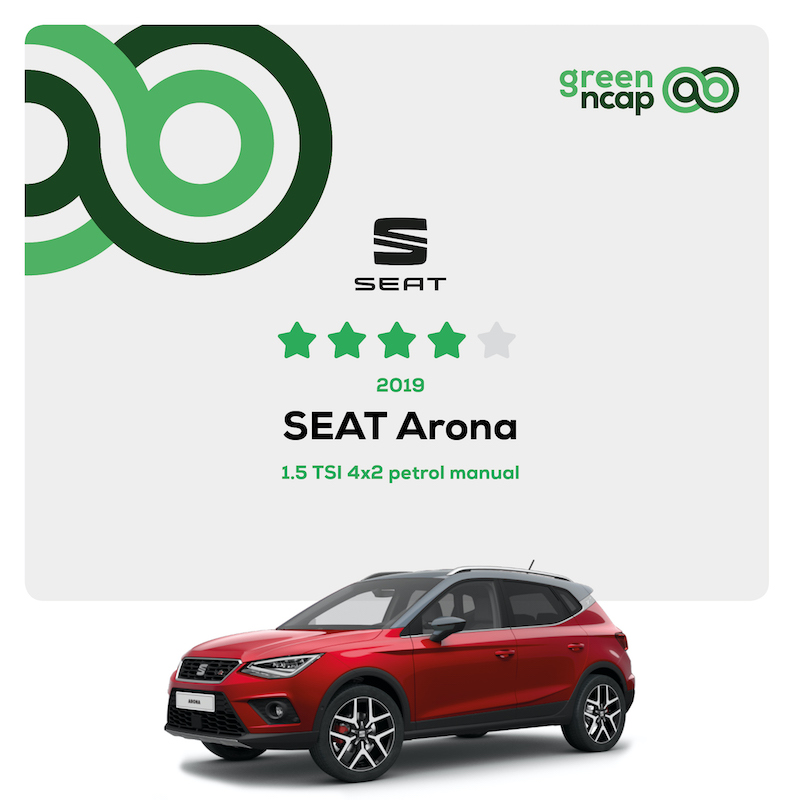 SEAT Arona Star rating banner