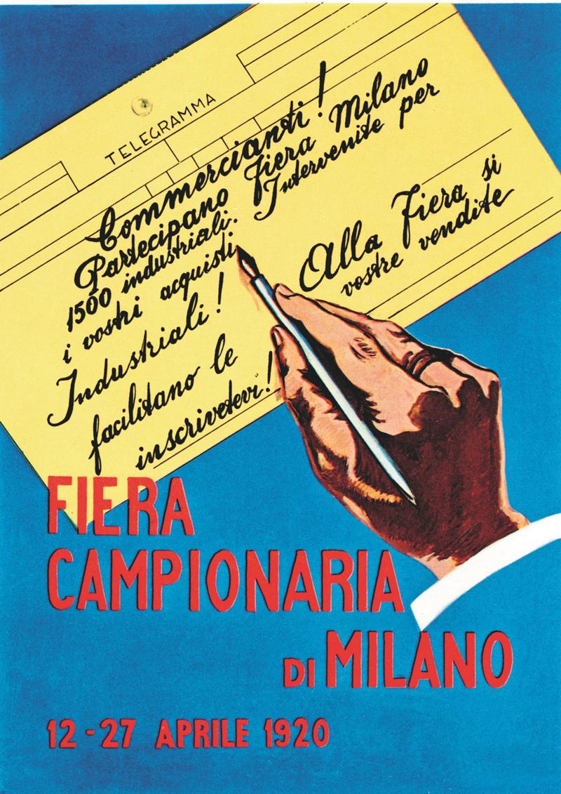 1920 RID. manifesto della Fiera del 1920 