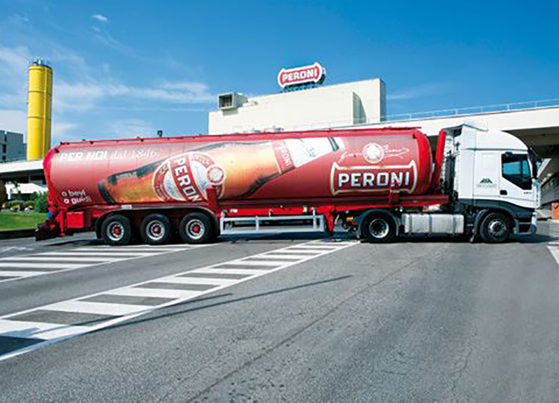 Birra Peroni autotreno