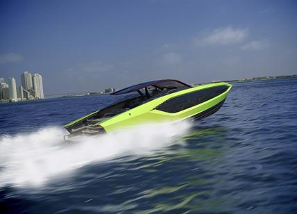 Lamborghini e The Italian Sea Group presentano il Tecnomar for Lamborghini 63