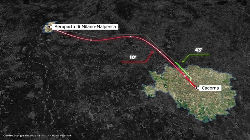 Mappa Cadorna Malpensa copyright