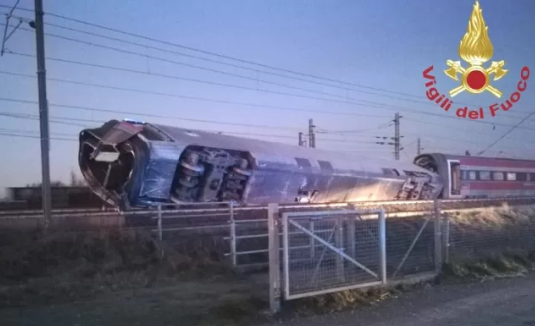 Screenshot 2020 02 06 Lodi, treno deraglia un morto, diversi feriti Previsti ritardi Virgilio Notizie