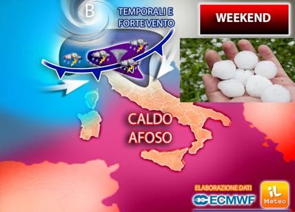 Meteo weekend: torna la GRANDINE, crollo termico fino a 10°, poi AFA fino a...