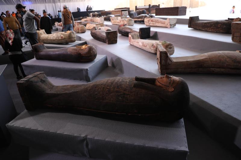 Egitto sarcofagi Saqqara Il Cairo