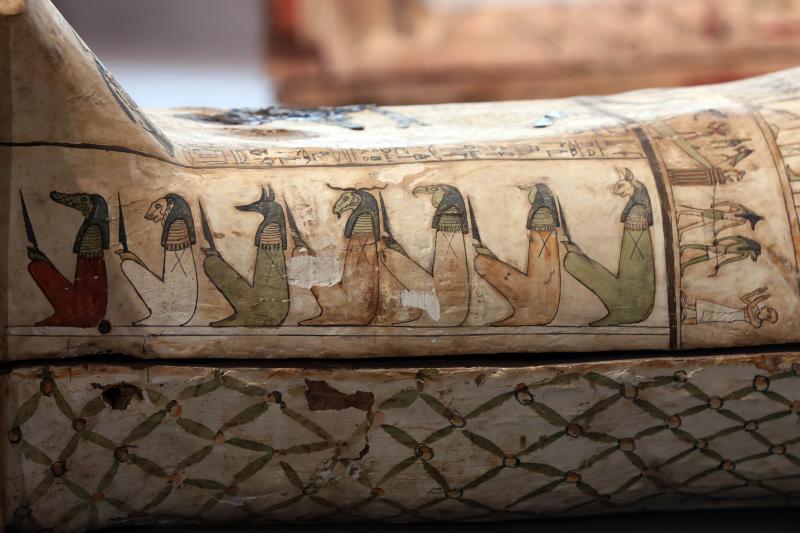 Egitto sarcofagi Saqqara Il Cairo
