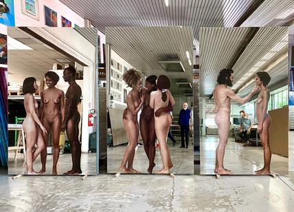 Messanudo, la nuova mostra di Michelangelo Pistoletto alla Galleria Continua