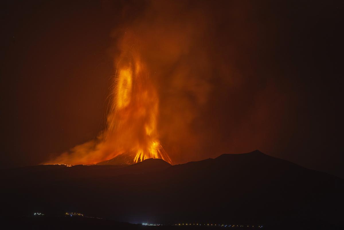 etna eruzione vulcano