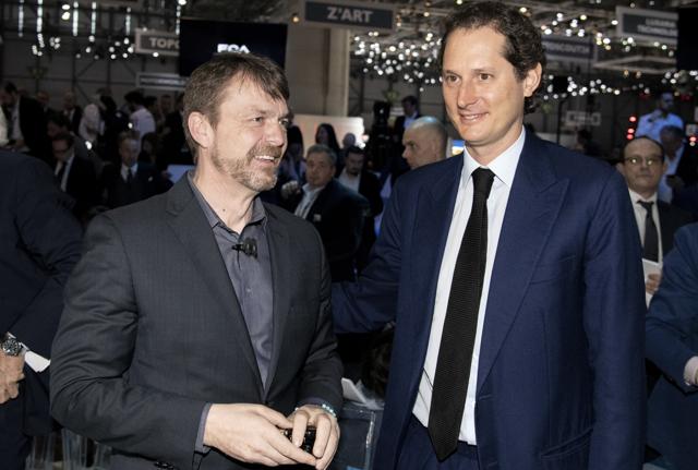 Mike Manley e John Elkann  