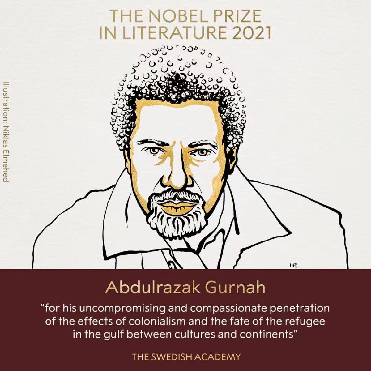 Abdulrazak Gurnah nobel letteratura