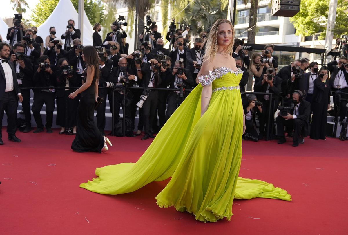 Chiara Ferragni cuts a stylish figure in a blue Louis Vuitton co-ord amid  Cannes Film Festival