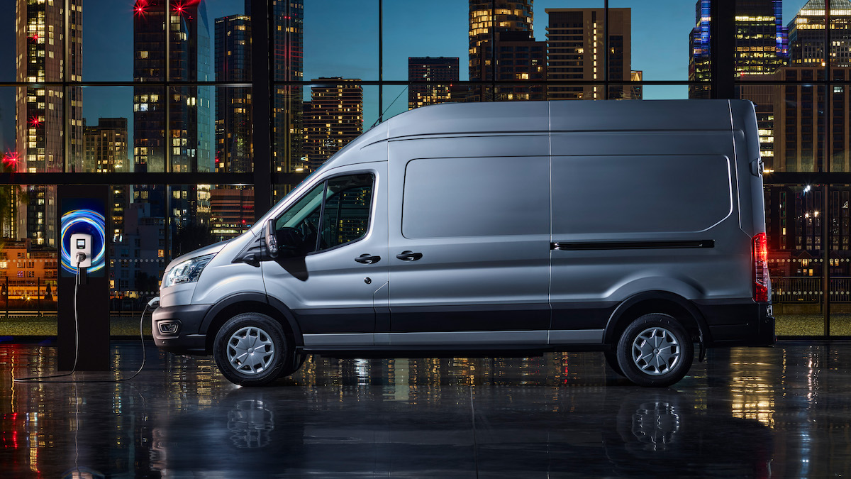 Ford E Transit 100% elettrico 