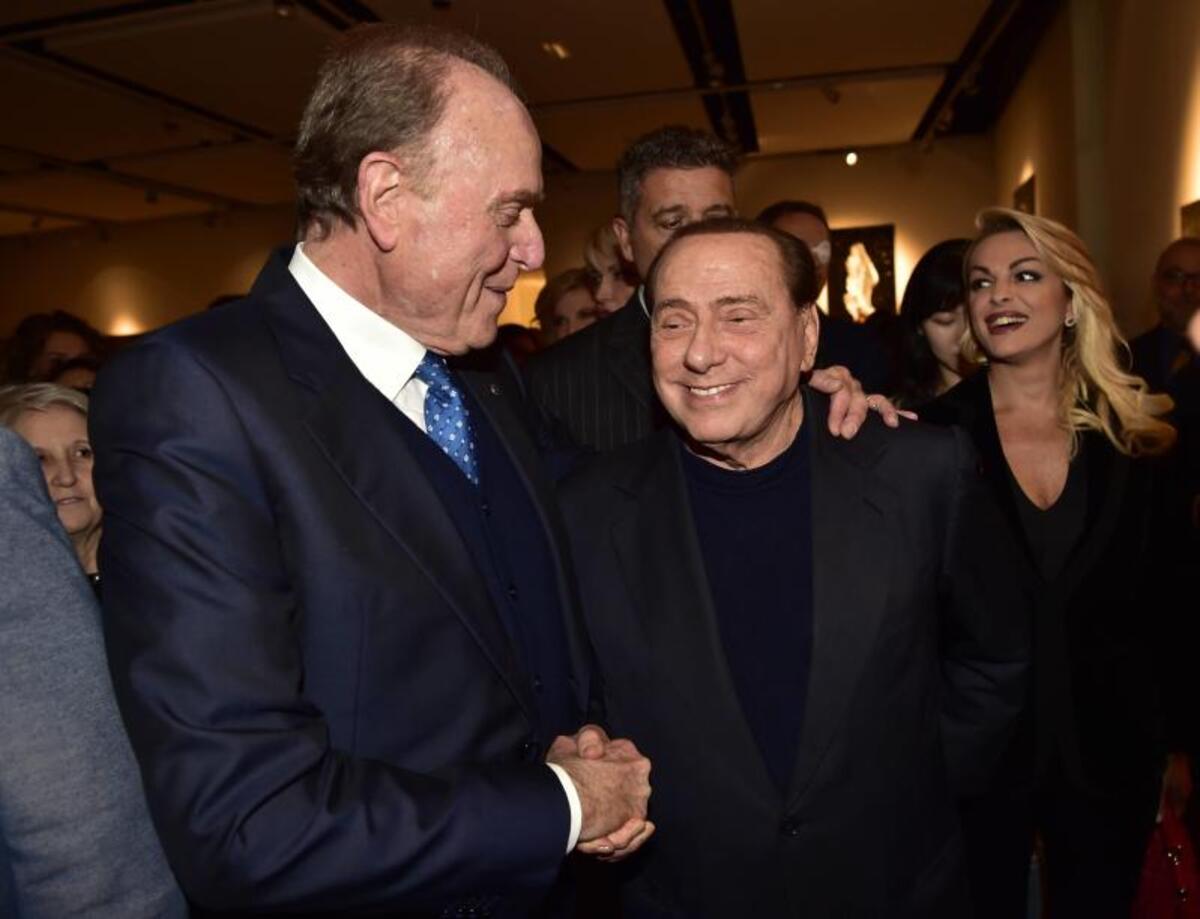 Ennio Doris Silvio Berlusconi