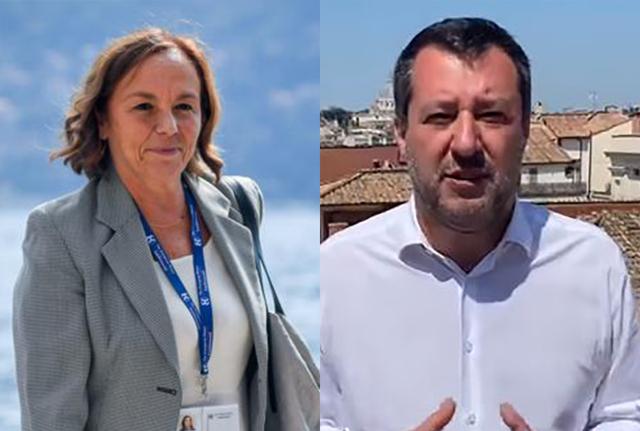 Luciana Lamorgese Matteo Salvini Lapresse