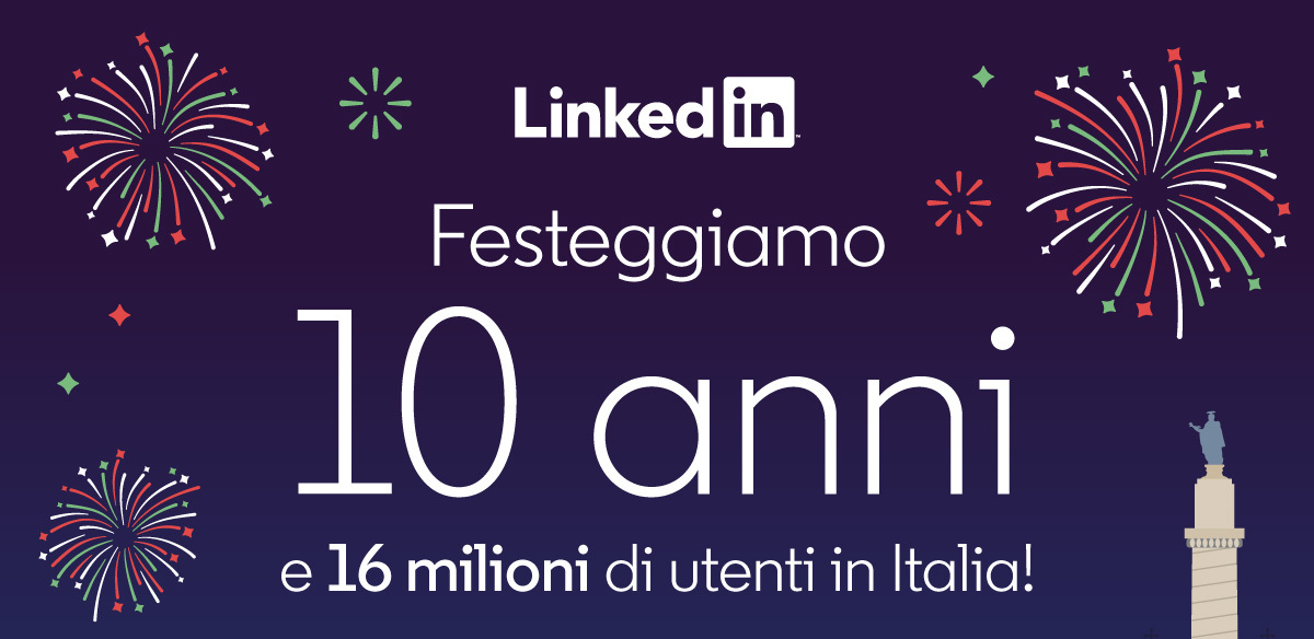 LinkedIn Italia 10 anni