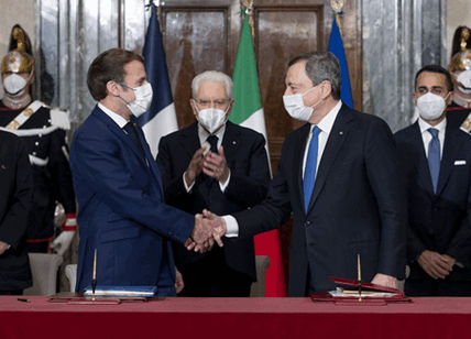 Italia-Francia, Draghi: inevitabile cambiare il Patto Ue