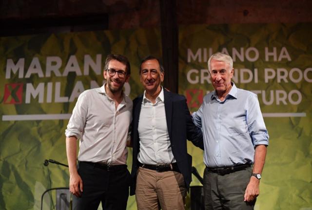 Pierfrancesco Maran, Giuseppe Sala, Giuliano Pisapia