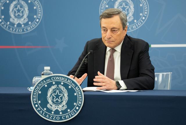 Mario Draghi Lapresse