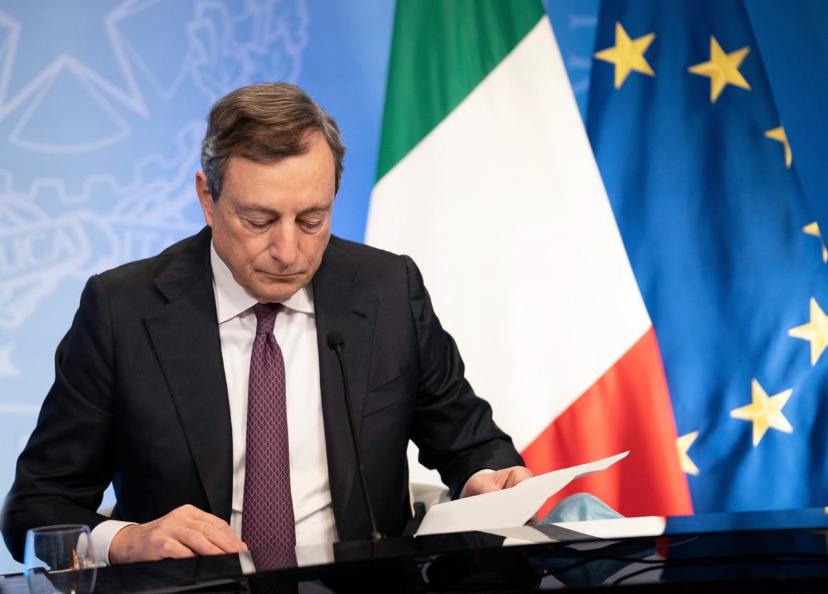 mario draghi quirinale colle