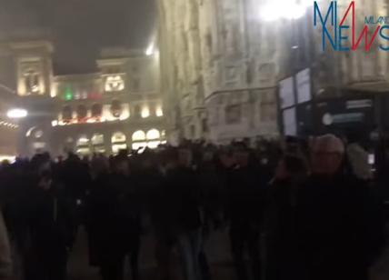 Corteo No Green Pass a Milano: 257 identificati. VIDEO