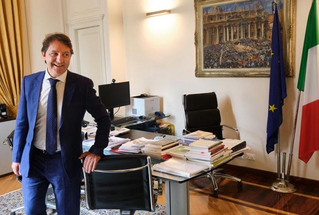 Pasquale Tridico, Presidente INPS (foto Lapresse)