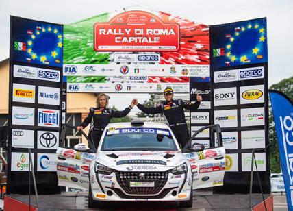 Peugeot Competition 208 rally cup top Lucchesi si aggiudica il rally di Roma