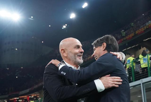 Simone Inzaghi - Stefano Pioli (Lapresse)