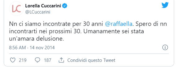 tweet cuccarini carra'