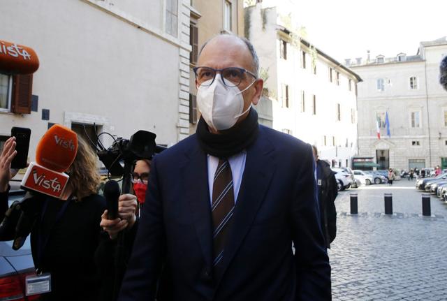 Enrico Letta  (fonte Lapresse )